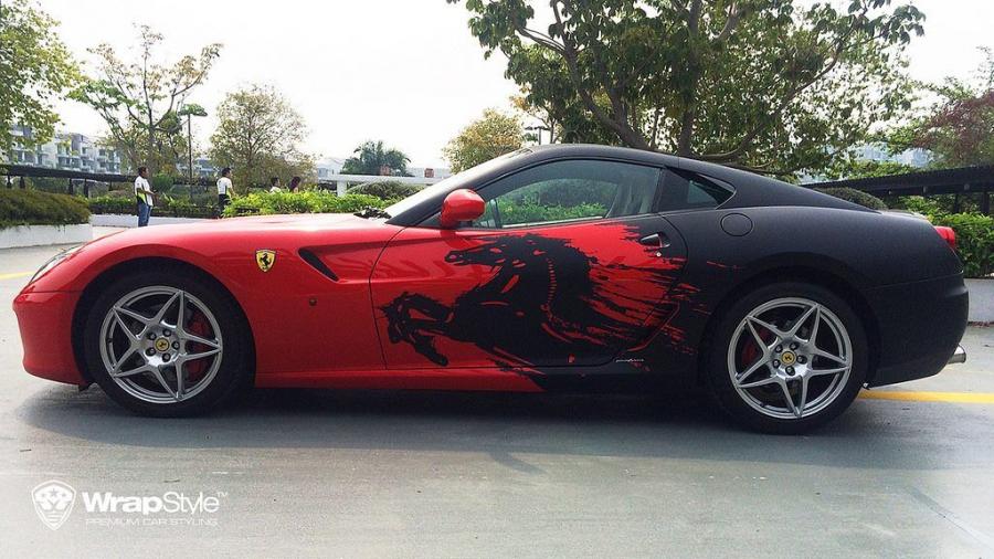  Ferrari 599 GTB by WrapStyle 2017 года  (фото 2 из 3)